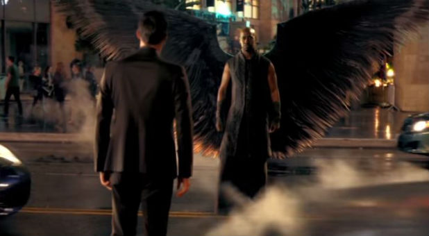 Lucifer meets with the angel Amenadiel