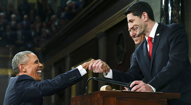 President Obama and Paul Ryan