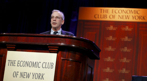 William Dudley, President and CEO of the Federal Reserve Bank of New York, addresses the Economic Club of New York.