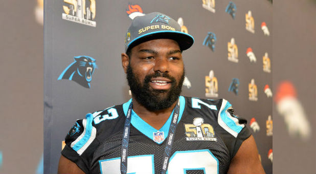 Michael Oher is a defensive tackle for the Carolina Panthers.