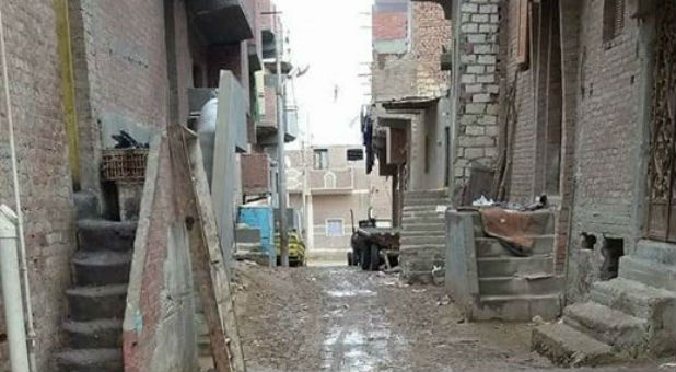 A street in a neighbourhood of Tamia, Egypt, where the romance began.