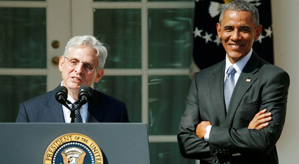 Merrick Garland and President Obama