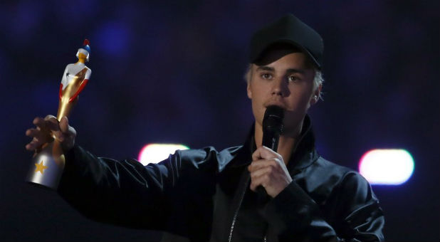 Justin Bieber recently warned against the danger of putting your faith in people.