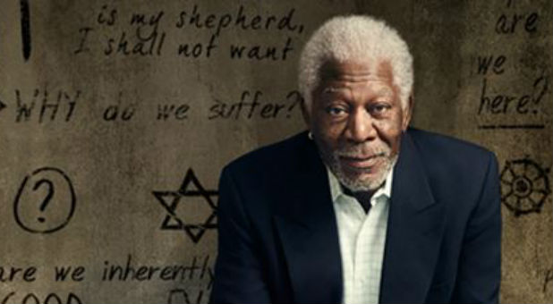 'The Story of God With Morgan Freeman' premieres on Sunday.