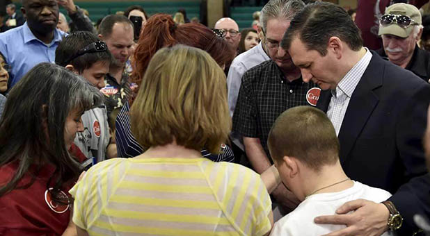 Ted Cruz and Supporters