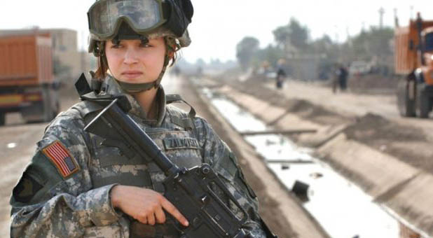 Woman in Combat