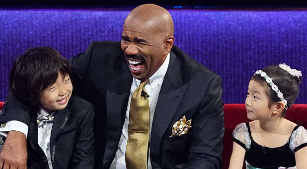 Steve Harvey's heart for children is authentic as he shows on an episode of