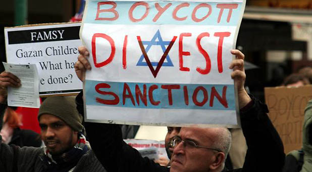 BDS Protesters