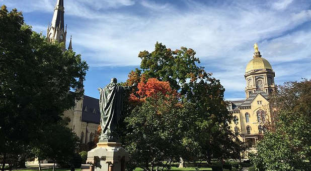Anti-Semitism is alive and well on American college campuses like the University of Notre Dame.
