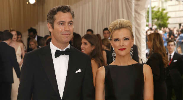 Megyn Kelly, right, at the Met gala.