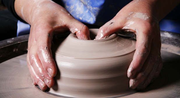 The potter's wheel is always churning in the life of a leader.