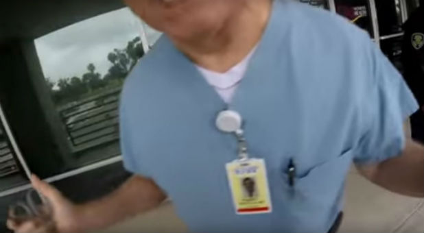 This doctor attacked a preacher