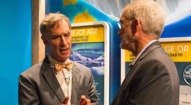 Evolutionist Bill Nye Dukes It Out With Creationist Ken Ham at Noah’s ...