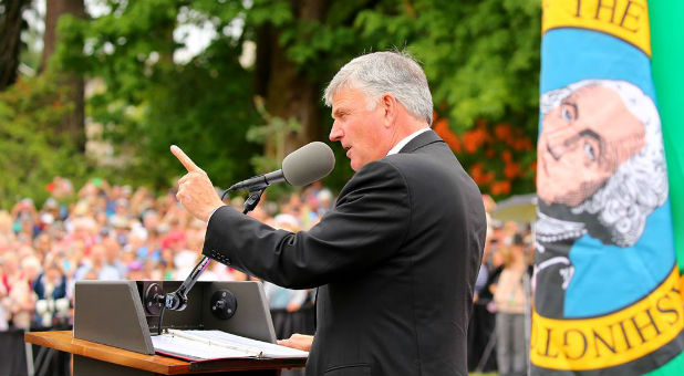 A nationwide return to God is America's only hope for the future, evangelist Franklin Graham said in a Facebook Live prayer event before the start of the Republican National Convention.