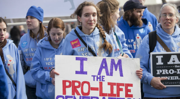 People march for life in Washington, D.C.