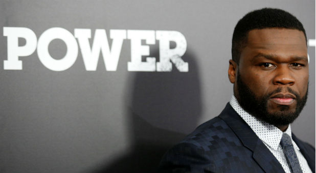 xecutive producer and rapper 50 Cent, whose real name is Curtis James Jackson III, poses on the red carpet at the season 3 premiere of the Starz network show 'Power' in New York City.