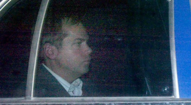 John Hinckley Jr. departs from the E. Barrett Prettyman U.S. District Court building in Washington, November 18, 2003.