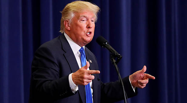 Republican nominee Donald Trump told a crowd of gathered pastors that winning the election may be his ticket to heaven.