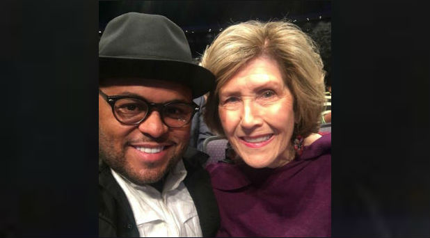 Israel Houghton with Dodie Osteen