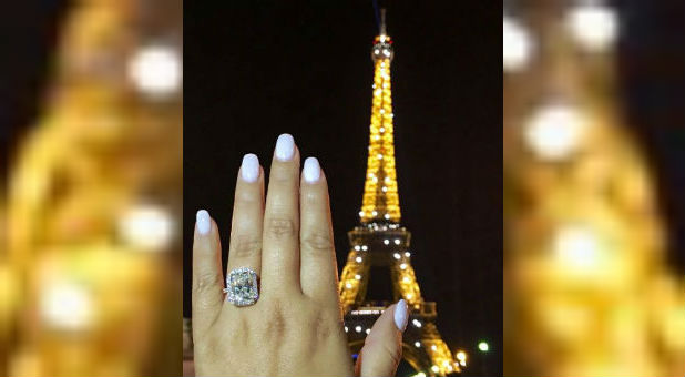 Israel Houghton proposed to Adrienne Bailon