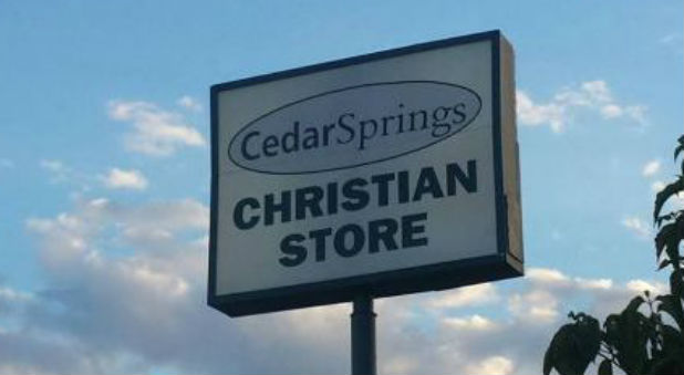 The owners of a Christian bookstore in Knoxville, Tennessee were dumbfounded after the News Sentinel rejected their ad because it included an offensive word –