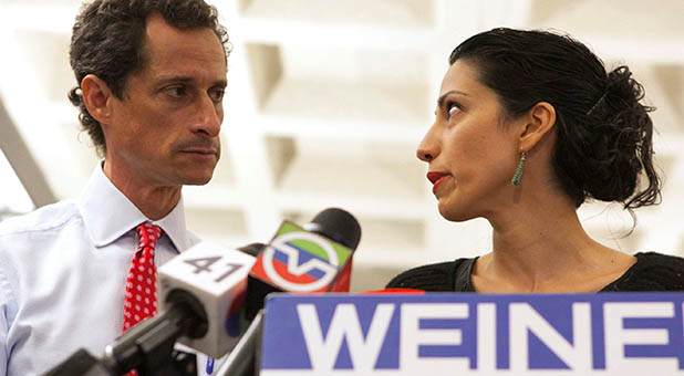Huma Abedina and Anthony Weiner