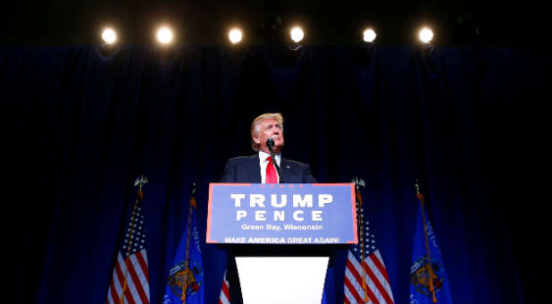 Republican U.S. Presidential nominee Donald Trump attends campaign event in Wisconsin.