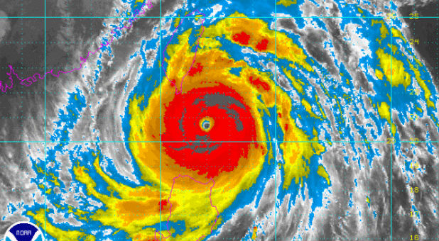 Super Typhoon Meranti is closing in on Taiwan and mainland China.