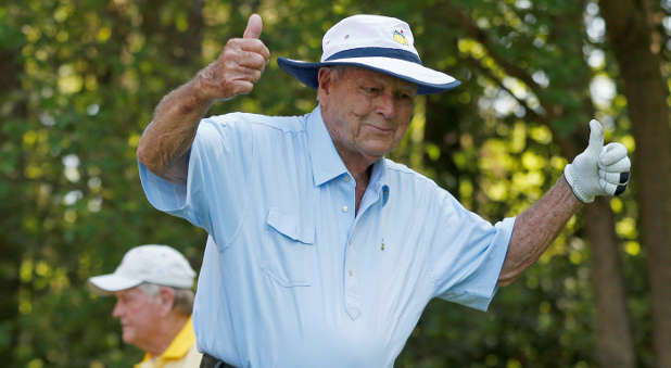 Golfing great Arnold Palmer died Sunday at the age of 87.