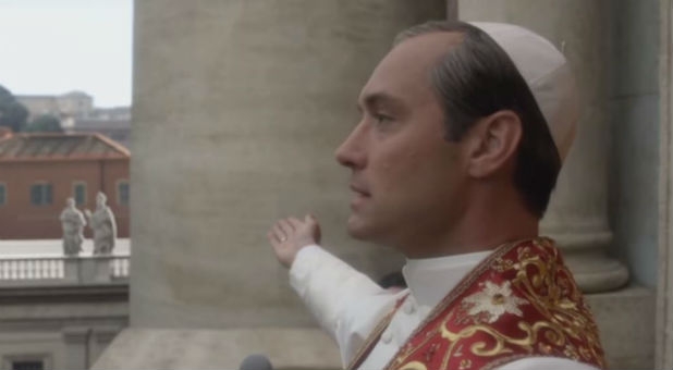 Jude Law is the 'Young Pope.'