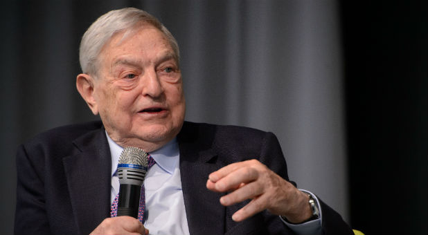 Liberal billionaire George Soros pledged to give at least $25 million to Democratic nominee Hillary Clinton and other Democratic candidates and causes, according to Politico.