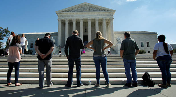 Pro-Life Activists at Supreme Court