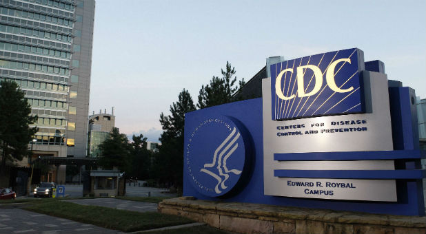 A general view of the Centers for Disease Control and Prevention (CDC) headquarters in Atlanta