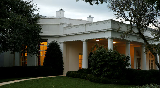 The Oval Office of the White House is seen in Washington