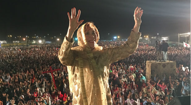 Marilyn Hickey preached to over 1 million people in Karachi, the largest city in Pakistan, earlier this month. The momentous meeting came during an eight-day missions trip to Pakistan. But that trip and the millions reached for Christ were the fruits of seeds planted years before.