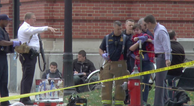 Ohio State's main campus was the site of a potential act of terrorism Monday.