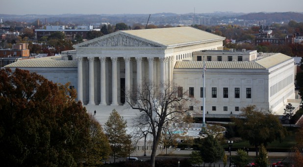 A general view of the U.S. Supreme Court building in Washington.