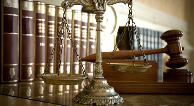 Scales of Justice and Gavel