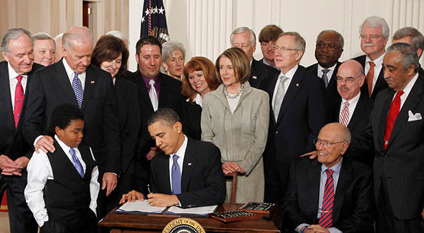 Affordable Care Act Bill Signing Ceremony