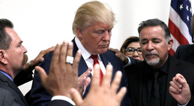 President-elect Donald Trump and Pastors