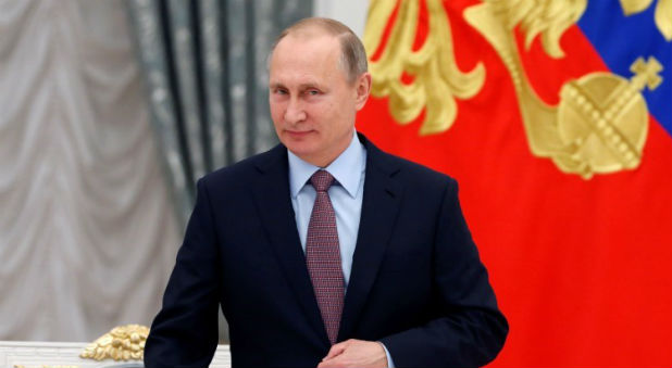 Russian President Putin attends meeting in Moscow