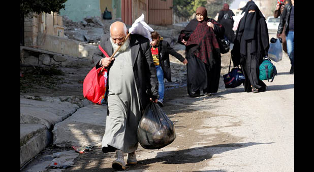 Displaced Muslims in Syria