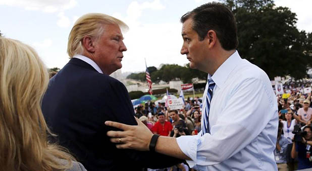 President-elect Donald Trump and U.S. Sen. Ted Cruz (R-Texas)