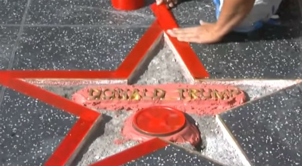 On October 26, some protester went to the Hollywood Walk of Fame with a sledgehammer and vandalized the star bearing the name of Donald Trump. Normally, I wouldn't care about such a story.