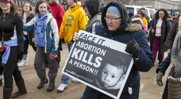 Participants in the 2015 March for Life.