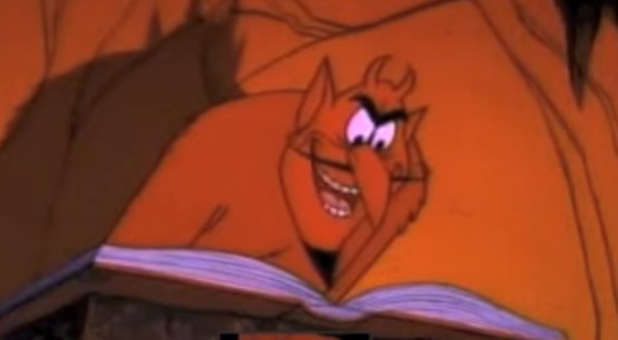 Contrary to the opinion of some, Satan doesn't resemble this character.
