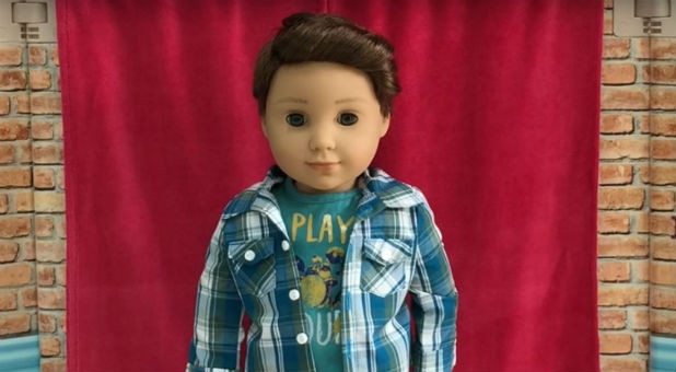 The new doll from American Girl, boy Logan Everett.