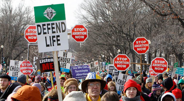 March For Life Protesters