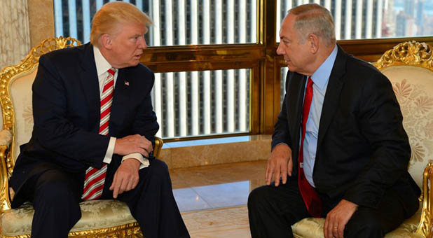 President Donald Trump and Israeli Prime Minister Benjamin Netanyahu