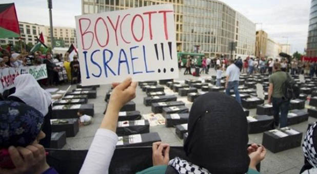 BDS Movement Protest